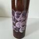 Vase vintage à glaçure volcanique mauve – pièce décorative 60–70’s