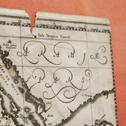 Rare original map of Ethiopia from the 17th century by Willem Janszoon Blaeu.