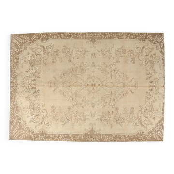 Tapis de sol tissé à la main Bige sku-2336