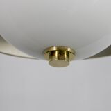 Lustre Bauhaus en laiton de Franta Anyz, 1930, restauré