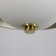 Bauhaus Brass Chandelier by Franta Anyz, 1930, Restored