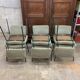 6 Chaises Design André Simard Airborne Vintage