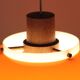 Pendant Lamp – Plastic and Teak, Model 549 – Uno & Östen Kristiansson for Luxus Vittsjö, Sweden, 1960s