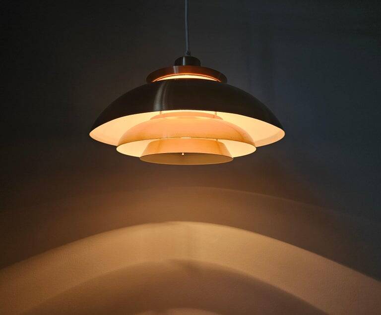 Midcentury Rare Pendant in style of Louis Poulsen, Denmark, 1970s