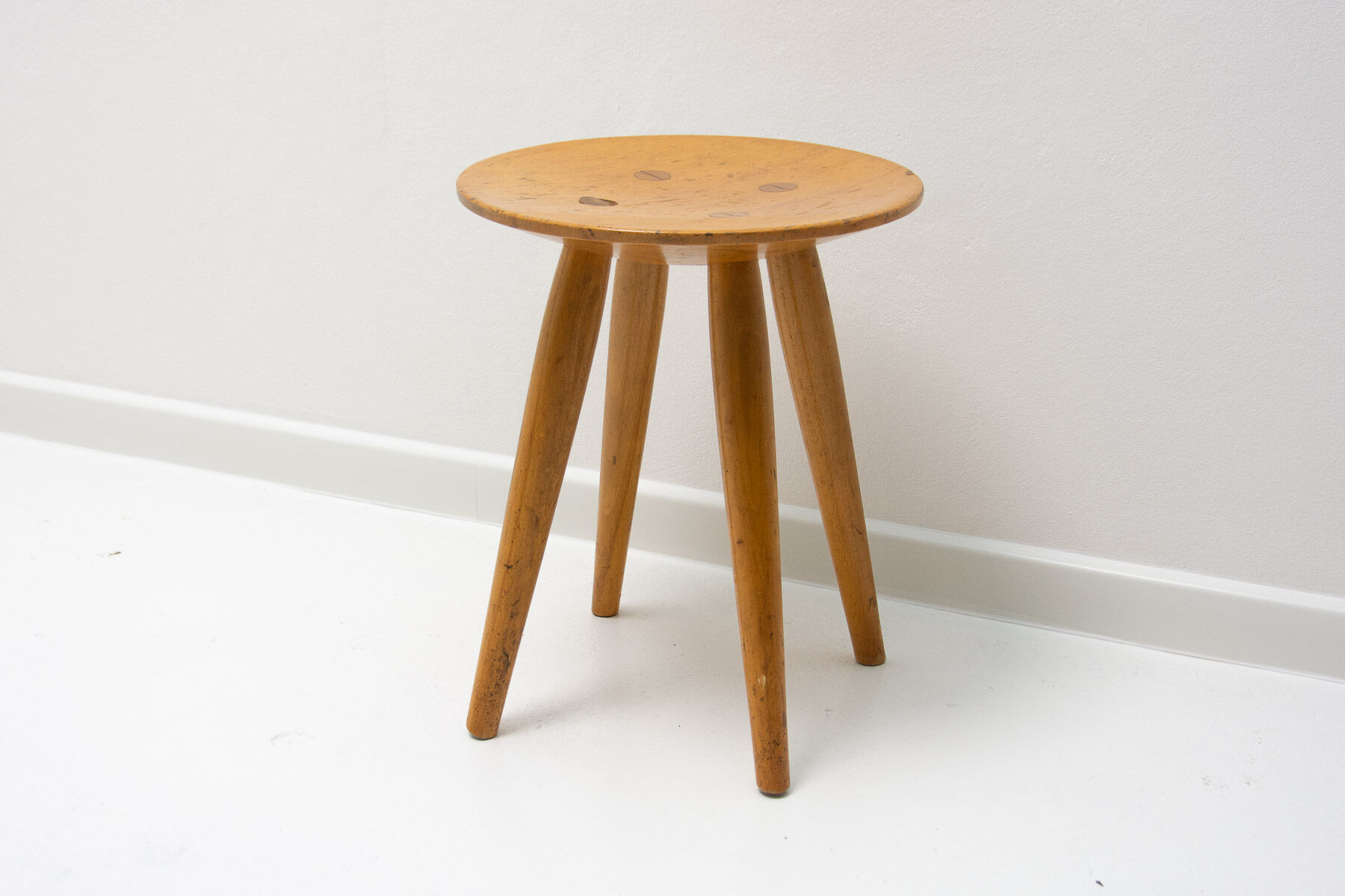 Mid century stool by ÚLUV, 1960´s, Czechoslovakia