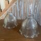 Paire de globes tulipe holophanes