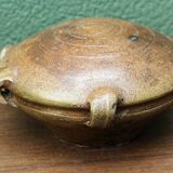 Crapaud gourde en grés