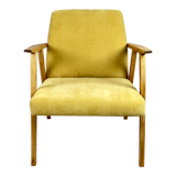 Vintage Yellow Easy Chair, 1970s
