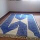 Traditional Moroccan rug, natural wool, 3 x 2 m.