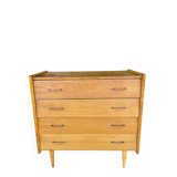 Vintage 4-drawer chest of drawers by Capelle, circa 1960s
