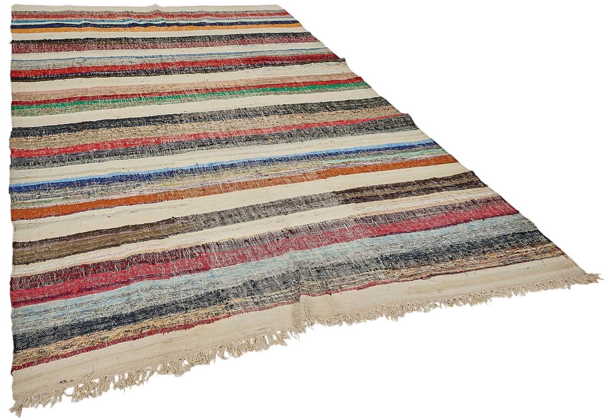 Turkish Handwoven Flatweave Chaput Kilim 203 cm x 333 cm