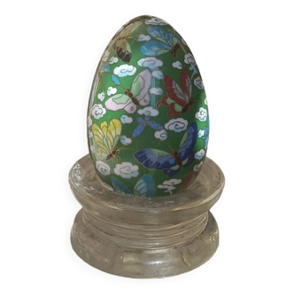 Cloisonne egg