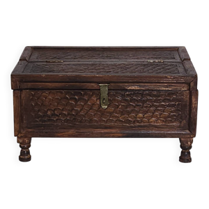 coffret ancien en bois