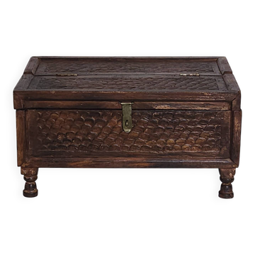 Coffret ancien en bois