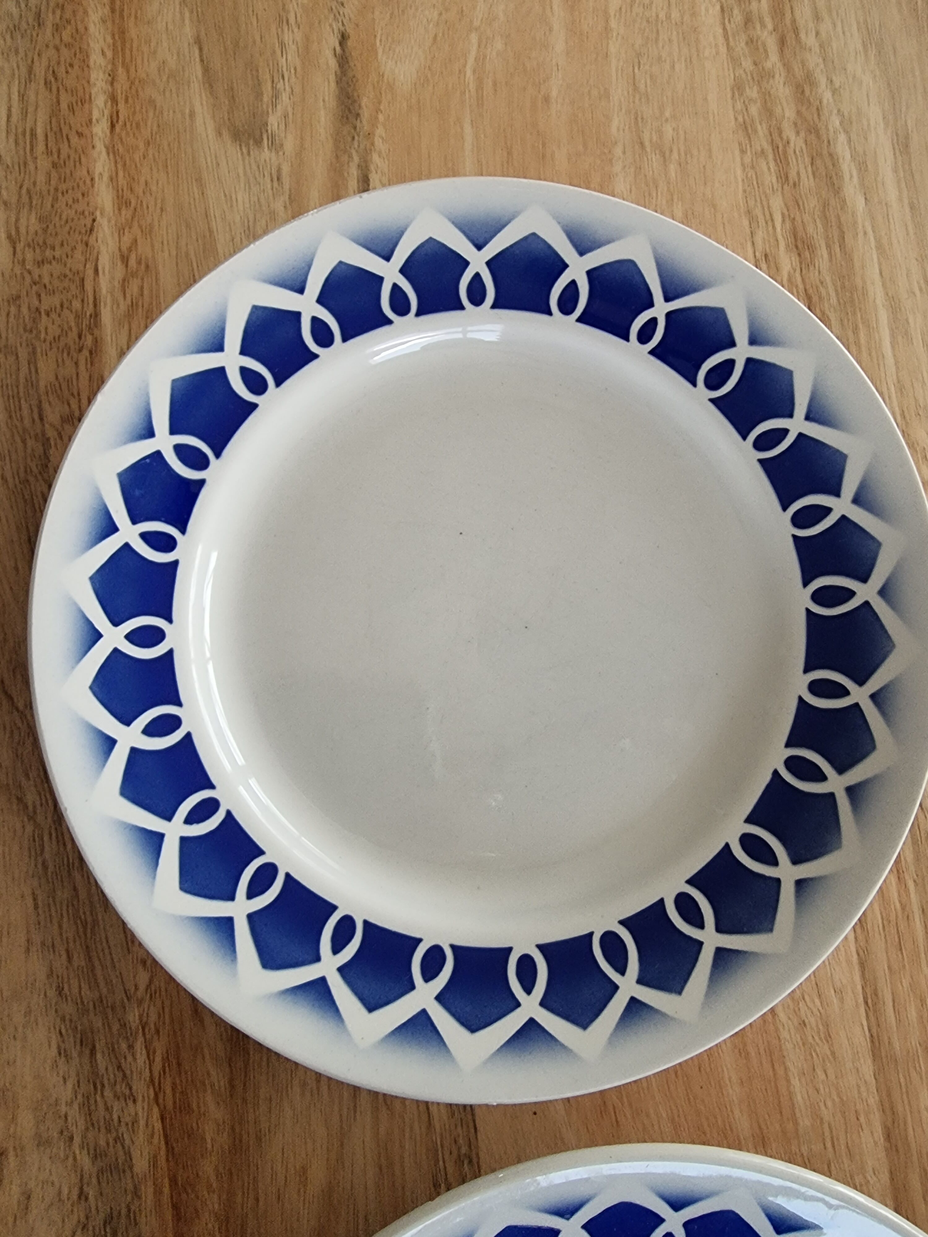 Set of vintage plates