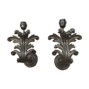 Lot de 2 appliques en