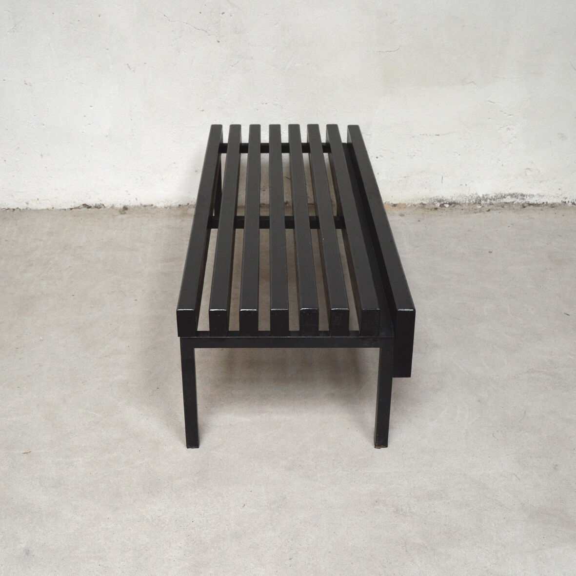 Scandinavian coffee table bench, 1960