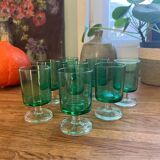 Vintage digestif glasses