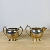 Service à thé/café anglais de  James Dixon & Sons en métal argenté