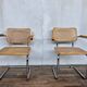 Pair of armchairs Marcel Breuer b32 S64 cessa made in italy vintage