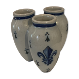 Vase Quimper fleur de lys