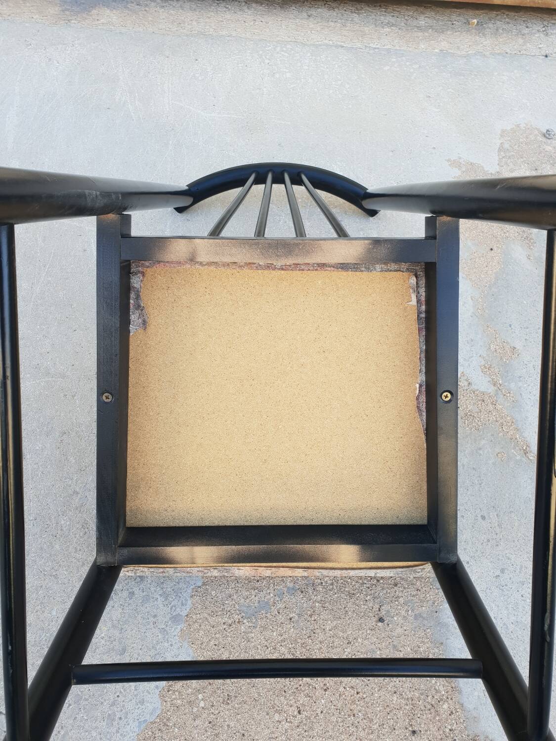 Series of 4 designer chairs 1980