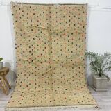Handmade wool Berber rug 250 X 150 CM