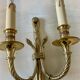 Pair of wall sconces Lucien Gau Paris model 16642