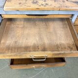 Vintage Grey Industrial Chest of Drawers, 1960s