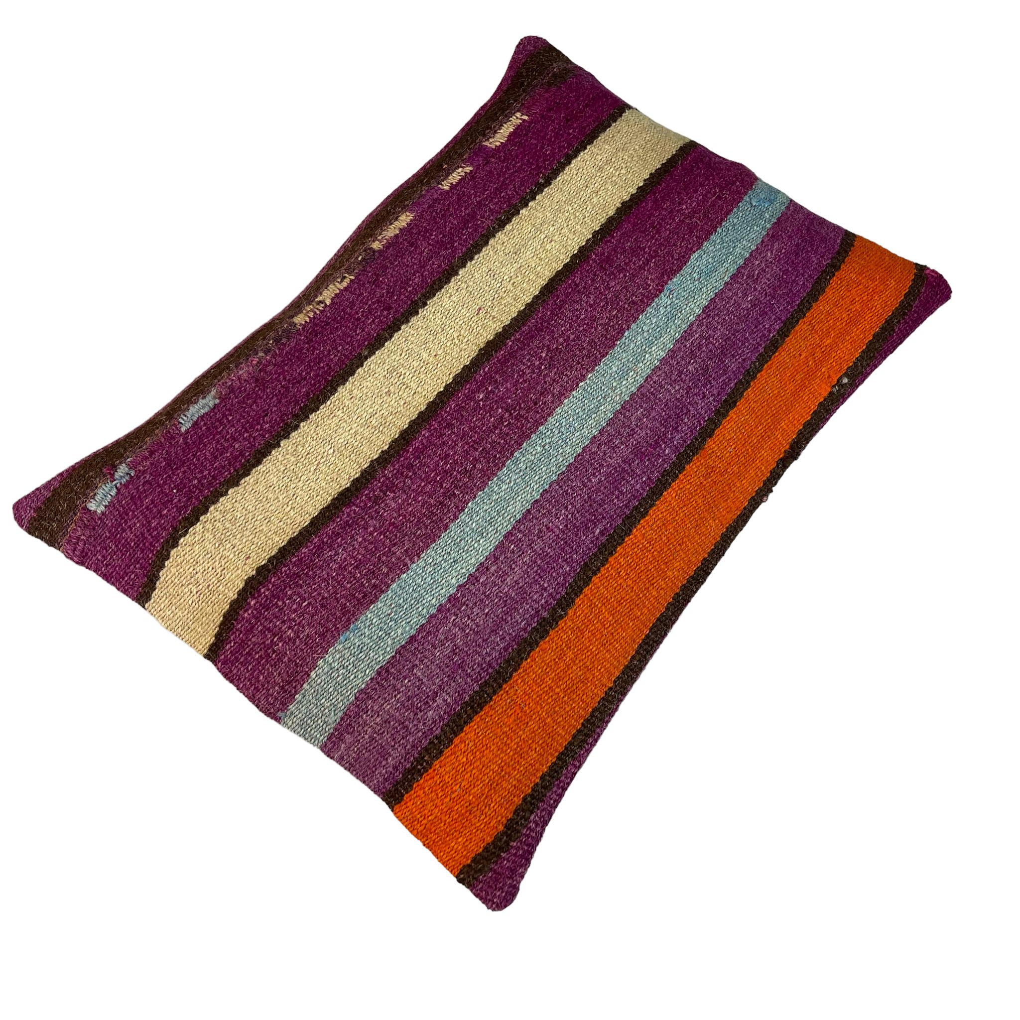 Housse de coussin vintage turque faite à la main 30 x 50 cm