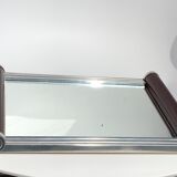 Art deco mirror tray rollers