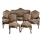 Salon de style Louis XV en Noyer – 1920