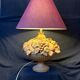 Clay fruit bowl lamp