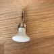 Antique porcelain bathroom toilet lock knob