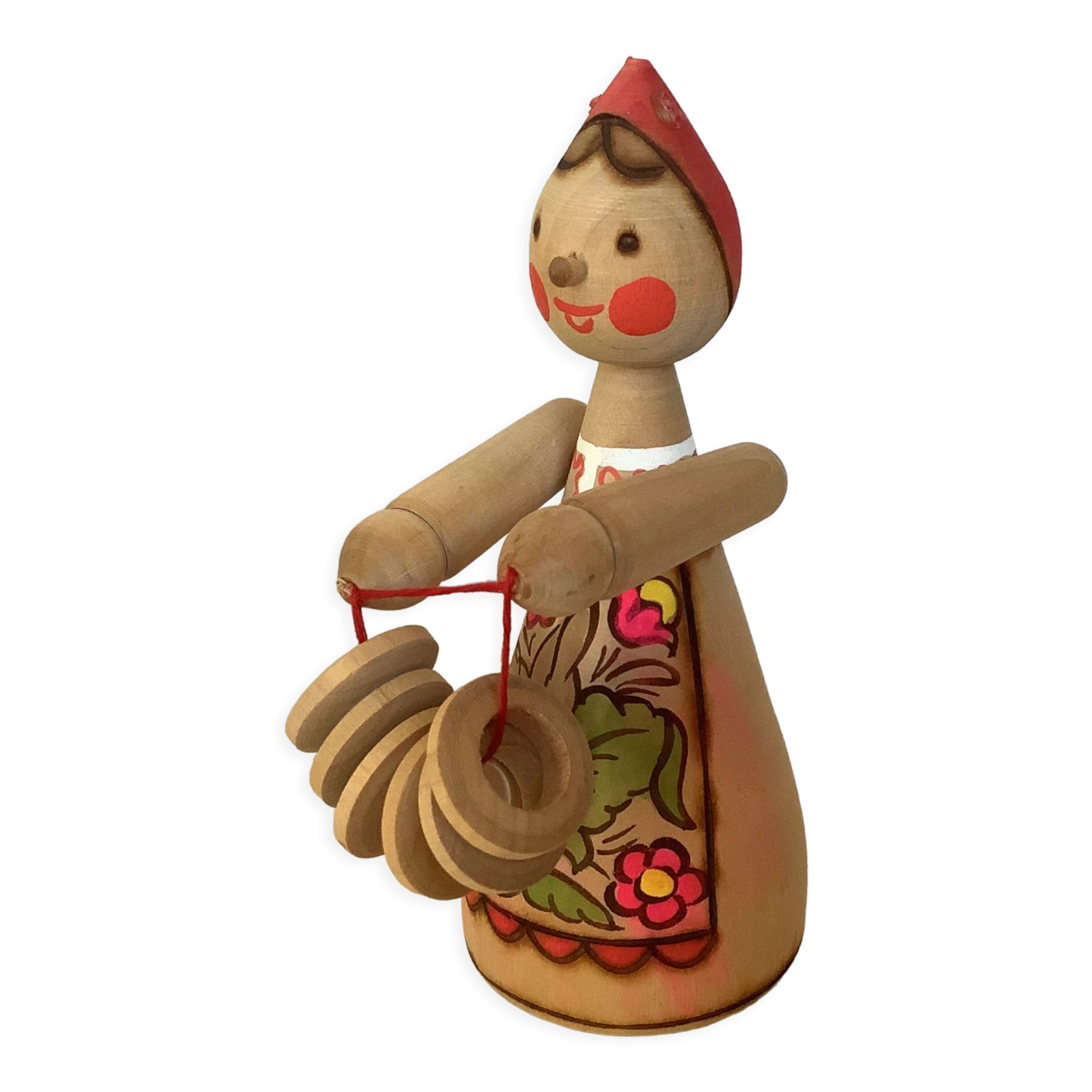 Russian wooden doll beriozka