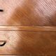 Vintage chest of drawers with 4 oak drawers