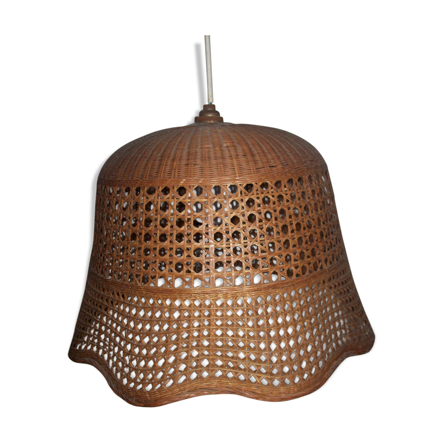 Braid wicker suspension