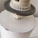 Lampe quille vintage bois tourné 1960