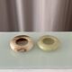 Pair of Vintage Italian Onyx Ashtrays / Catchall Dishes – 1970s