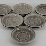 Vintage earthenware coffee set - 1960s-70s