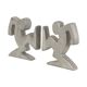 Designer Metal Bookends – La Linea (Osvaldo Cavandoli)