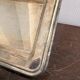 Antique Silver-Plated Metal Art Deco Serving Tray