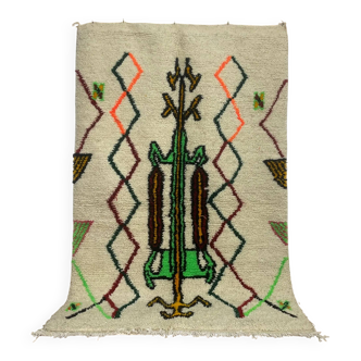 Handmade traditional carpet 250cm x 150cm Moroccan