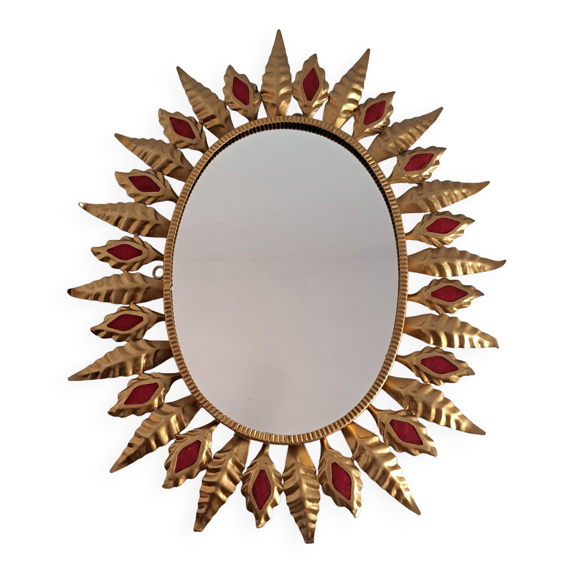 Vintage sun mirror