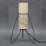 1960s Table Glass Lamp by Pokrok Zilina, Czechoslovakia