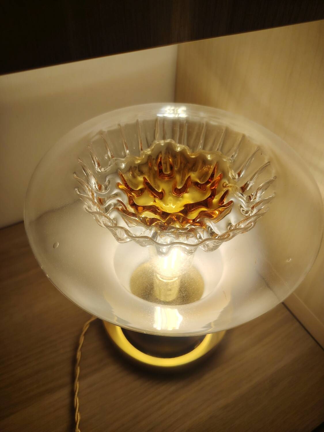 Murano Mazzega Lamp