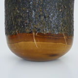 Jacaranda wood vase 1980s