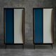 Modernist wardrobes by Willy Van Der Meeren for Tubax, Belgium, 1950s