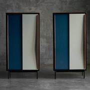 Modernist wardrobes by Willy Van Der Meeren for Tubax, Belgium, 1950s