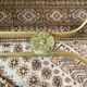 Vintage coffee table in marble and gold-tone metal